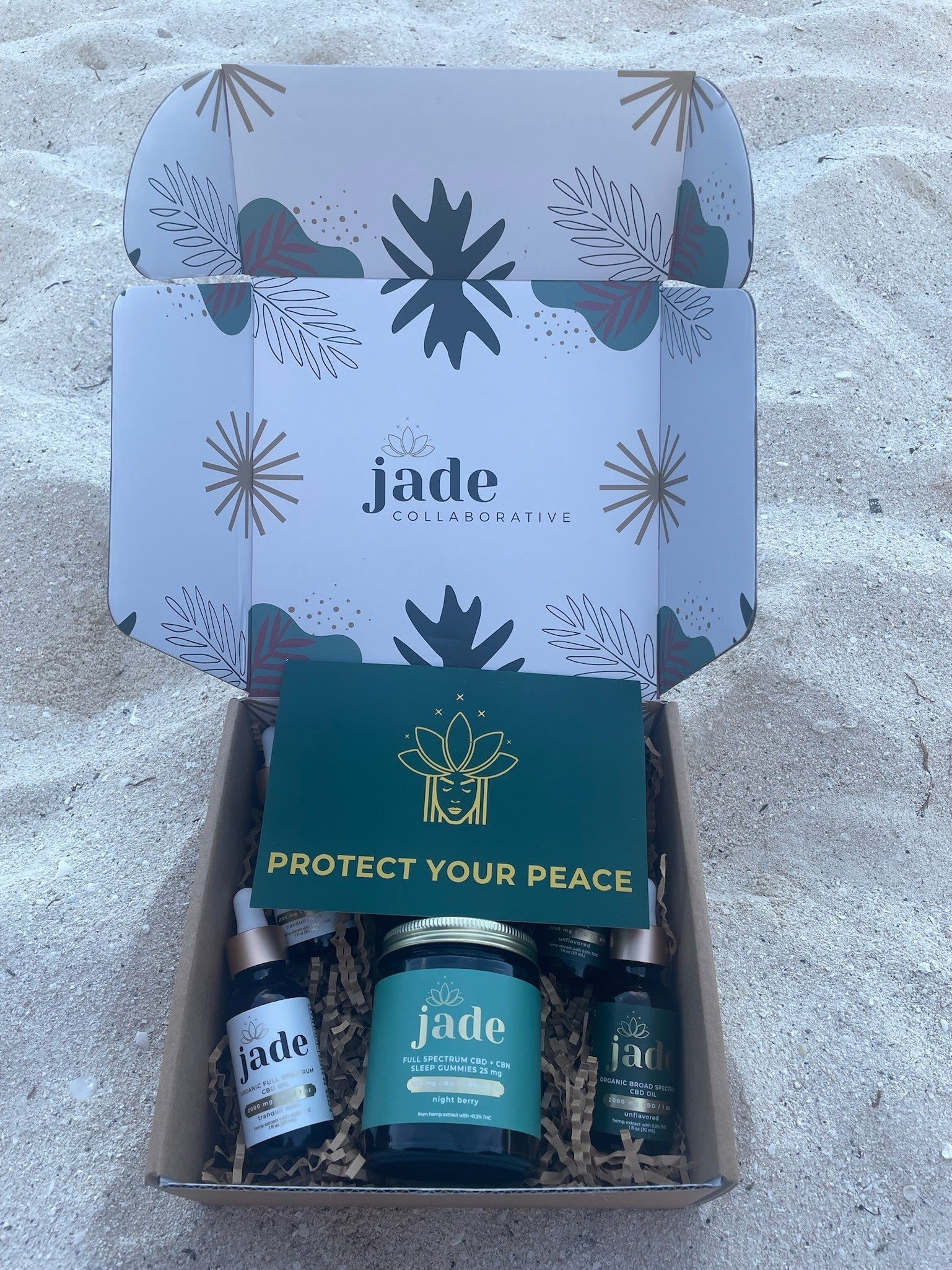 jade cbd oil and gummies unboxing from the best cbd online store